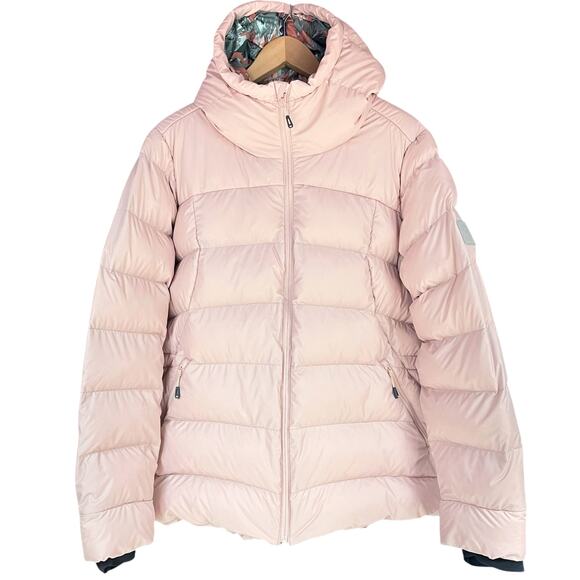 OUTDOOR RESEARCH Coldfront 700 Fill Down Hoodie Puffer Jacket Pink Sienna Sz XXL - Picture 1 of 11